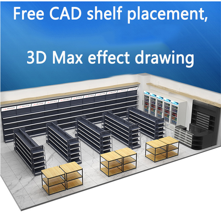 Display Racks Gondola For Shop Stands Retail Grocery Store Rack Customization Supermarket Shelves Dimension/Store Shelf