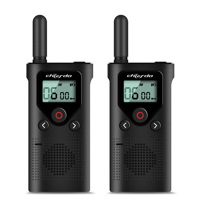 Chierda CD18P PMR446 License-free 2w Handheld Radios Europe Two Way Woki Toki with screen