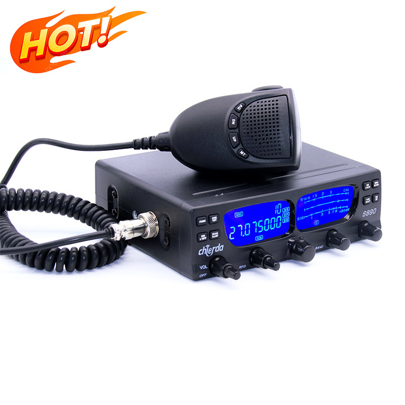 S890 40W SSB AM/FM USB LSB 28-29.7 ham radio CB 27Mhz mobile radio