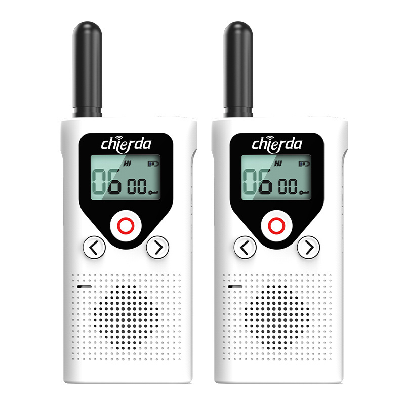 Chierda CD18P PMR446 License-free 2w Handheld Radios Europe Two Way Woki Toki with screen