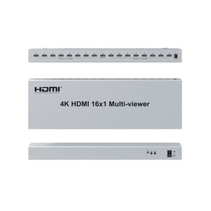 HDTV Multi Viewer 16x1 HDTV Screen Multiviewer Seamless Switch 16 in 1 out 1080P Quad Multi-viewer 4 6 8 16 PC Screen Divider