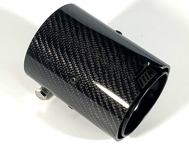 Chrome Stainless Steel Carbon Fiber Muffler Exhaust Tips For BMW M2 M3 M4 M5 F10 F80 F82 F83 F87