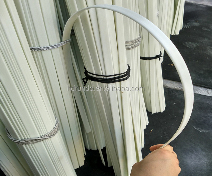 pultrusion high strength flexible fiber glass flat bar FRP flat bar