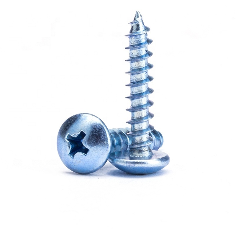 Cross large flat head tapping screw TA mushroom head pointed tail wood screw umbrella head tapping screw