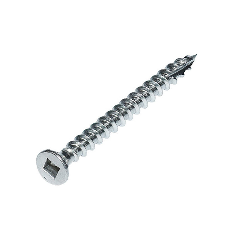 OEM Fastener Stainless Steel 304/316 flat head square drive self Tapping wood screws Square Drive Countersunk Head