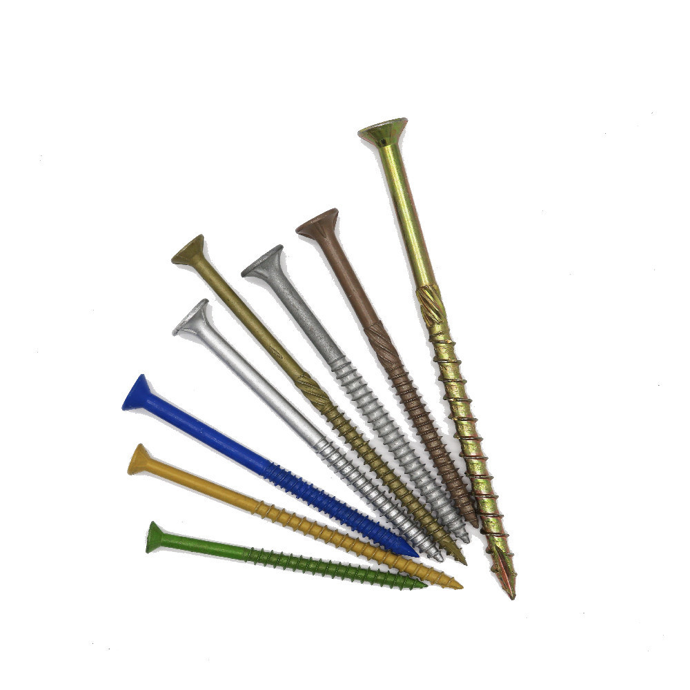 DIN7892 Yellow Zinc Torx CSK Head Tapping Chipboard screw for Drywall Wooden Products