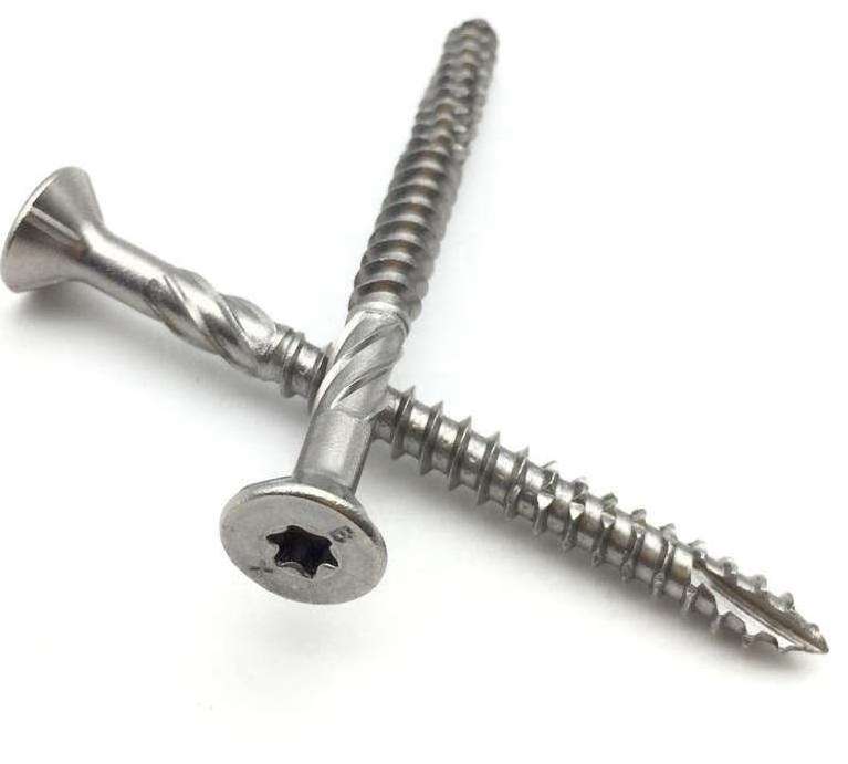 Stainless Steel 304 Small CSK Torx Head Screw Deck Tapping Wood Screws