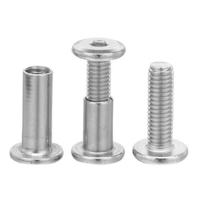 High quality Hex socket head bolts and nuts 8mm binding post screws stainless steel chicago screws