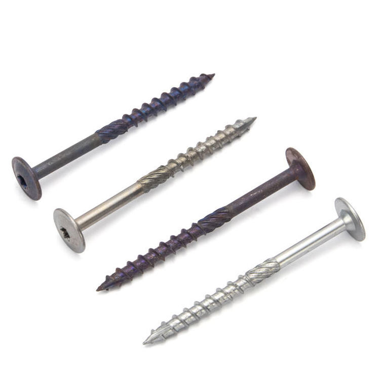 Custom Stainless Steel 304 Torx Head Drive Wood Screws Self Tapping Drilling Decking Screw Pocket Hole Screw for Furniture