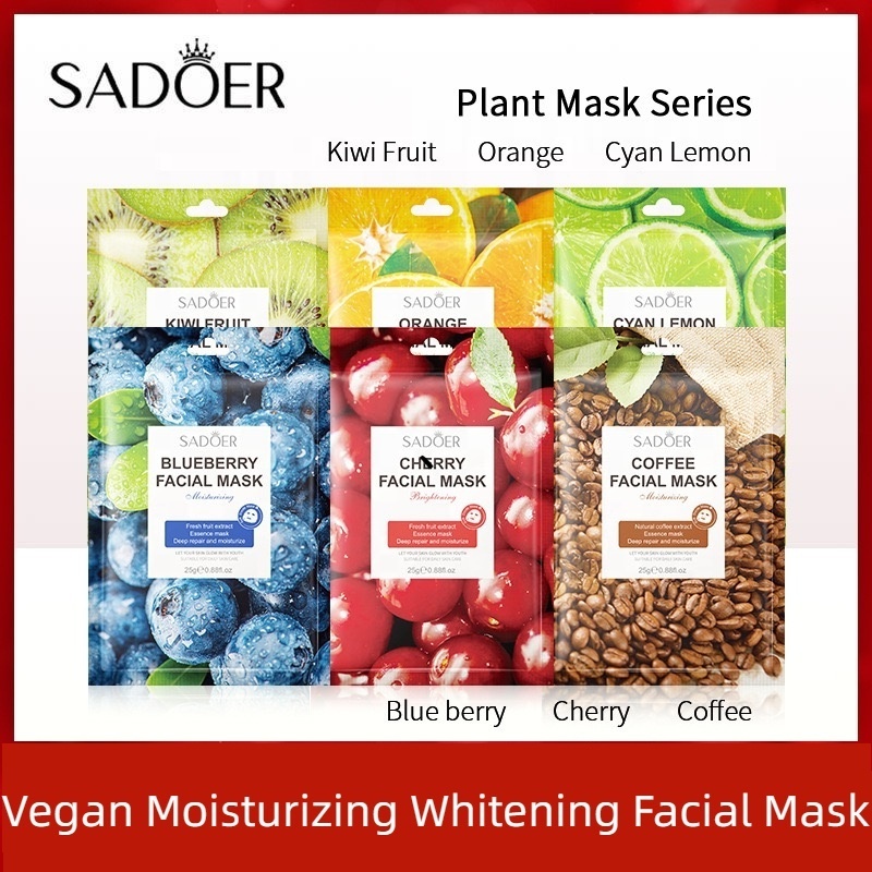 Beauty Facial Sheet Mask Essence Moisturizing Collection Hydrating Moisturizing Brightening Soothing Face Mask For Skin Care