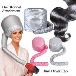 Italy Best Selling Portable Safe Women Bonnet Hair Dryer Cap Hair Care Drying Salon Cap Hair Mask Baking Oil Cap