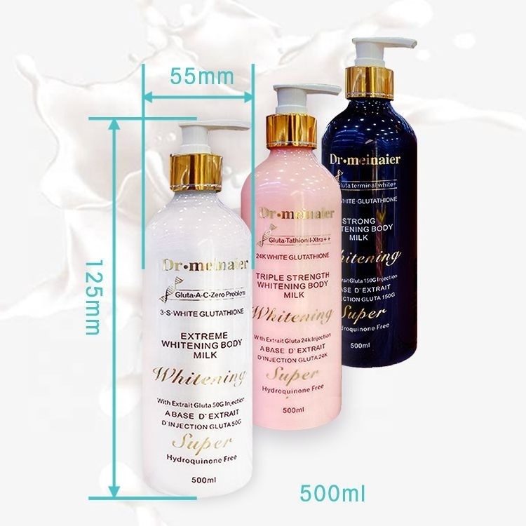 500ml 24K Strong Nourishing Body Lotion Skin Care Whitening Cream For Body Care