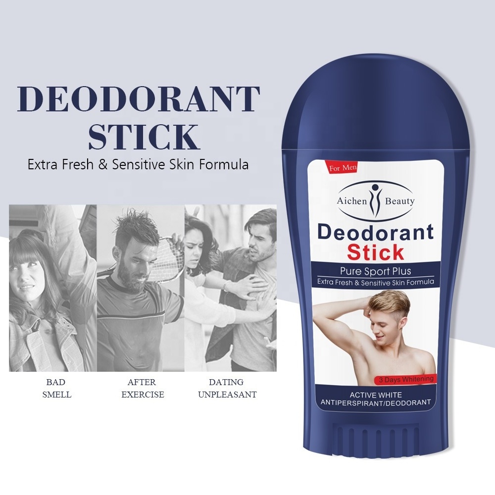 Men Care Deodorant Stick Antiperspirant Stick Extra Fresh Fragrance Deodorant Underarm Sweat Odor Removal Deodorant