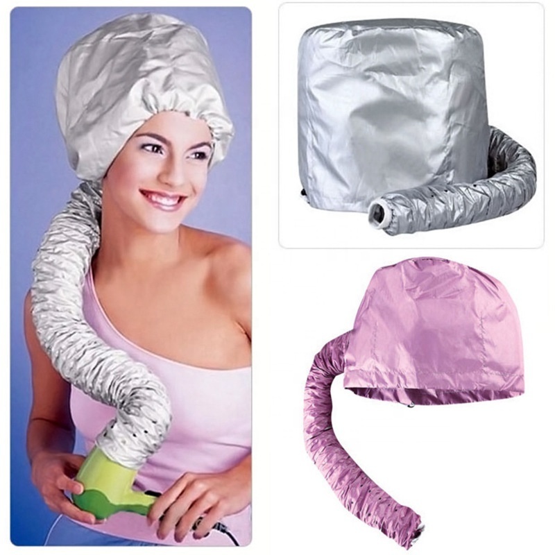 Italy Best Selling Portable Safe Women Bonnet Hair Dryer Cap Hair Care Drying Salon Cap Hair Mask Baking Oil Cap