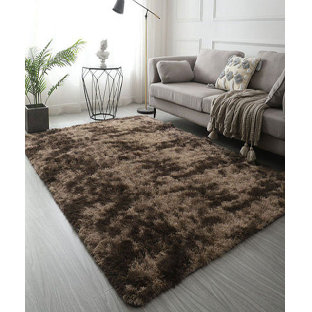 Manufacturer Tie Dye Eco-friendly Super Soft Modern Large Fluffy Faux Fur Rug Custom Luxury Shaggy Carpet And Rug