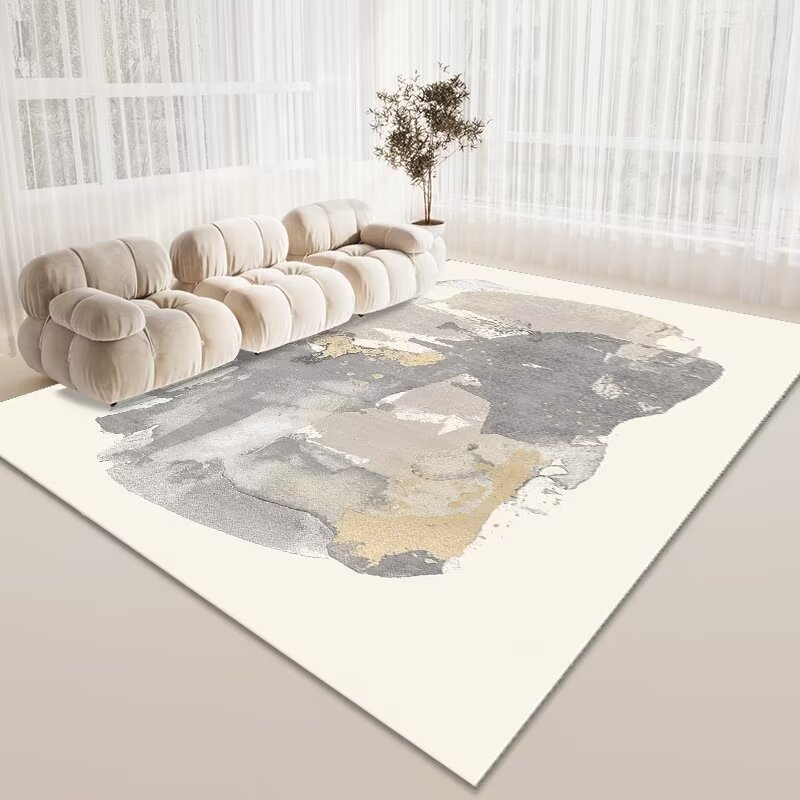 Hot selling carpets living room large abstract geometric China carpet factory provided home decor carpets and rugs