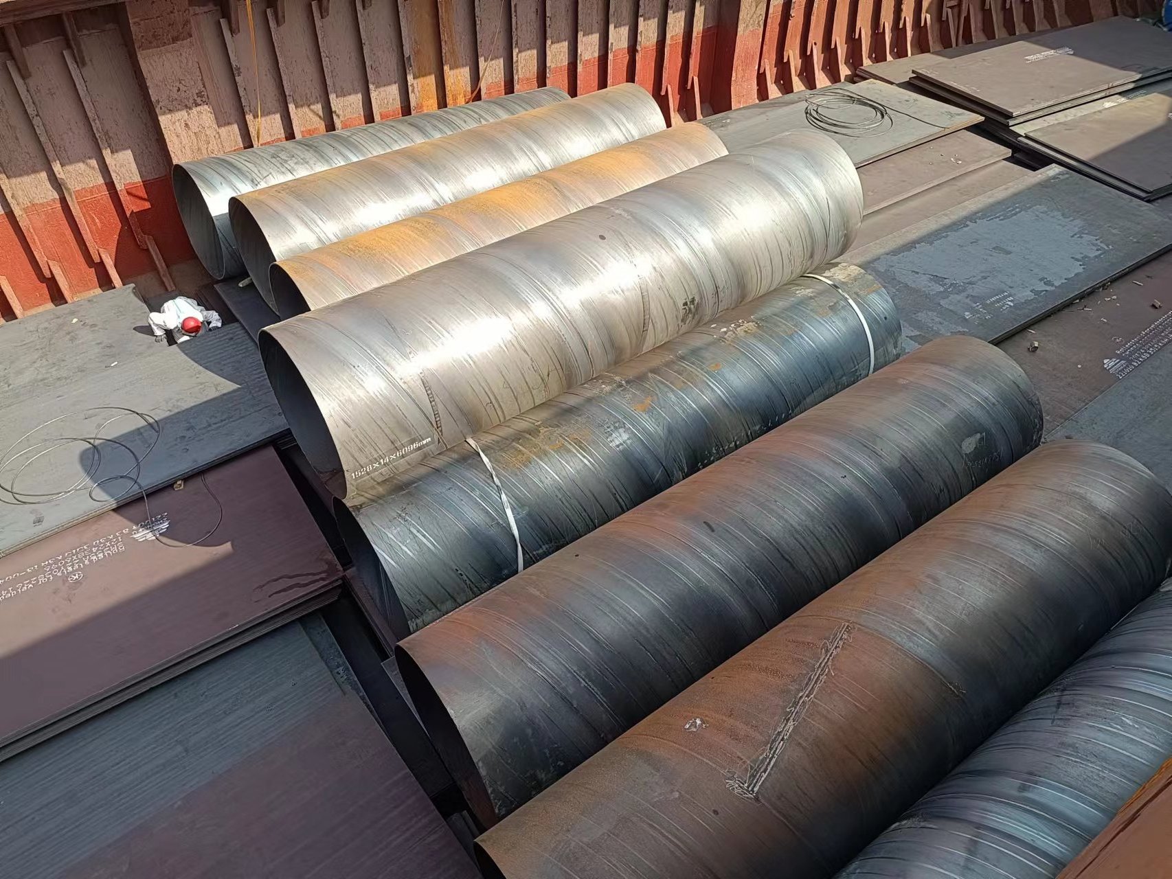 astm a252 api 5l ssaw erw awwa c200 spiral spiral welded steel pipe 500mm diameter