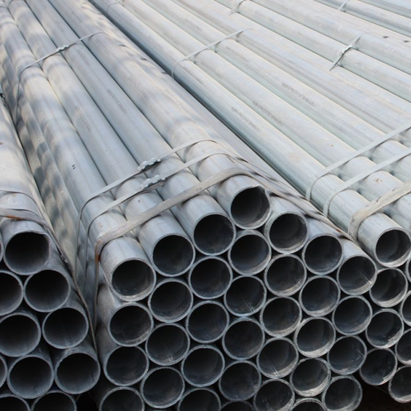 hot dipped galvanized steel pipe for carport 6 inch 100mm diameter round seamless