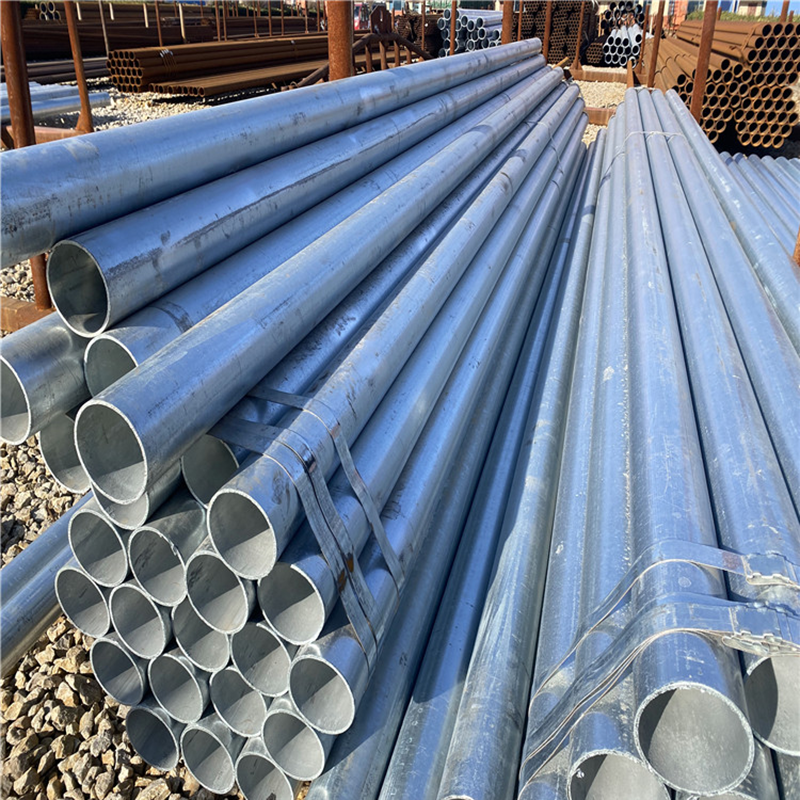 China Factory wholesale Customizable 80x80 dn200 round hot dipped galvanized steel pipes emt zinc coated gi pipe and tube