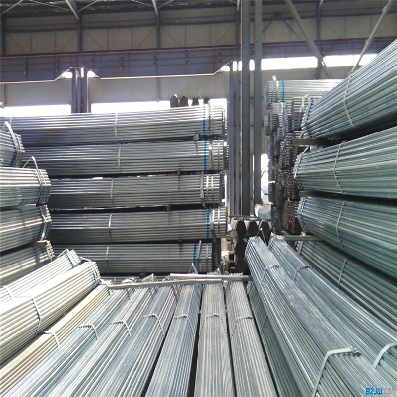 hot dipped galvanized steel pipe for carport 6 inch 100mm diameter round seamless