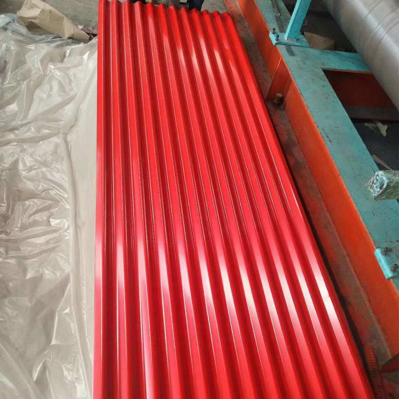 electro galvanized roofing steel sheet 4x8 corrugated gauge 26 zinc coating aluminium ibr roof sheeting