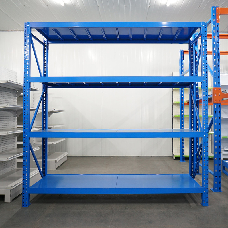 metal warehouse metal shelving medium duty shelf 3 tier storage rack 2 ton