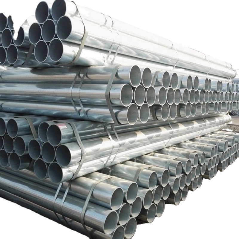 China Factory wholesale Customizable 80x80 dn200 round hot dipped galvanized steel pipes emt zinc coated gi pipe and tube