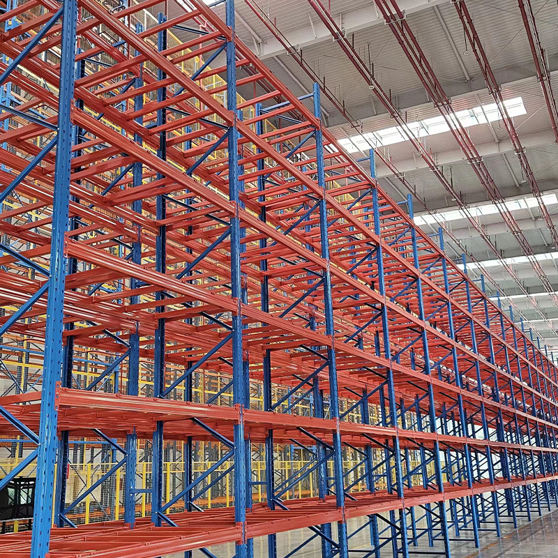 wholesale high quality 4 tier adjustable shelf commercial racking and shelving heavy duty pallet unit  for steel