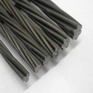 HDT factory prices Astm A416 270ksi 9.53mm 7 Wire  Steel Strands Multi-strand Wire High Tension Steel Cable for PC