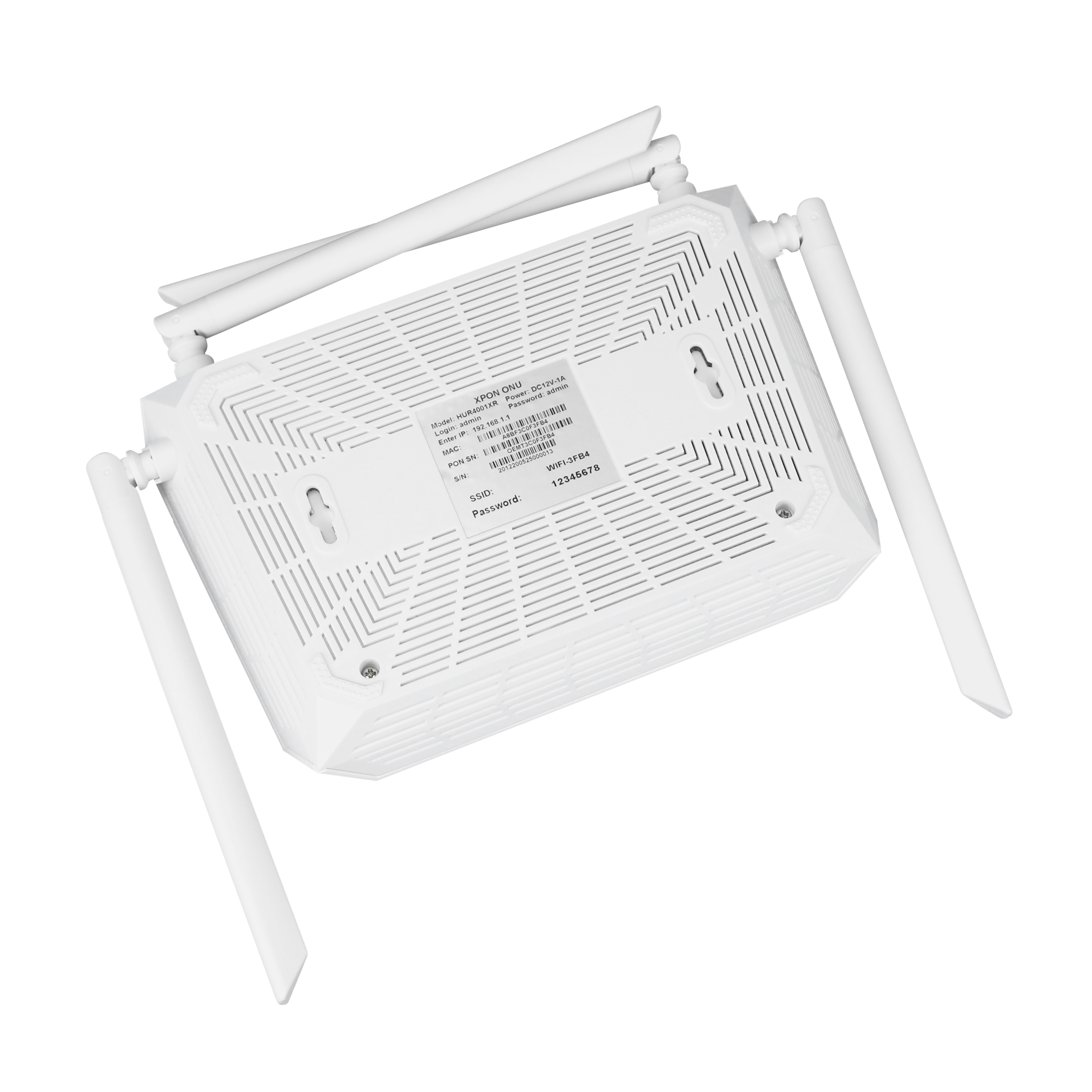 HDV SKD CKD Dual Band 2.4G&5G 5dBi AC 4GE+4WIFI+1POTS+1USB  XPON GPON ONU