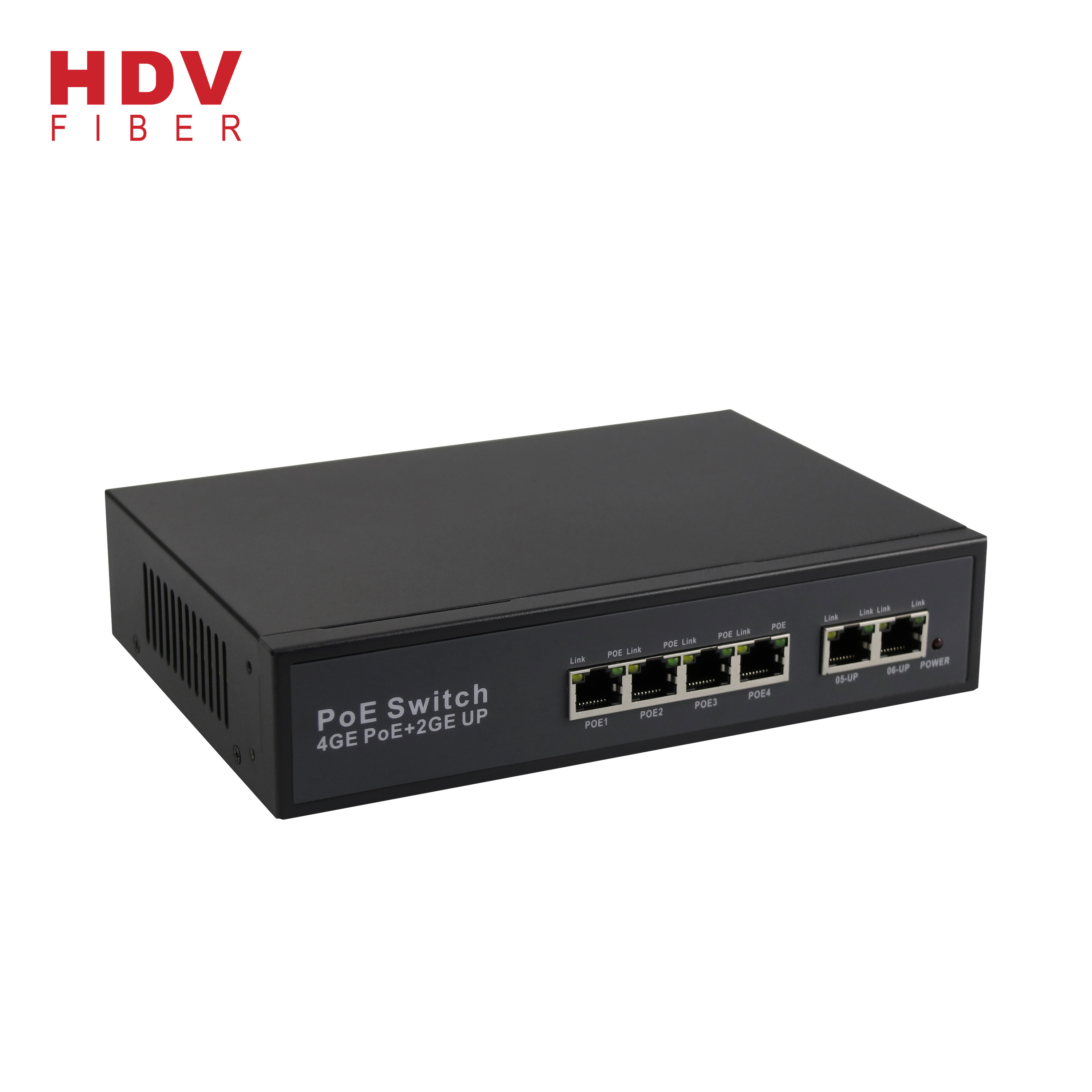 Shenzhen Factory 10/100/1000M Gigabit Ethernet 4 Port Poe Switch