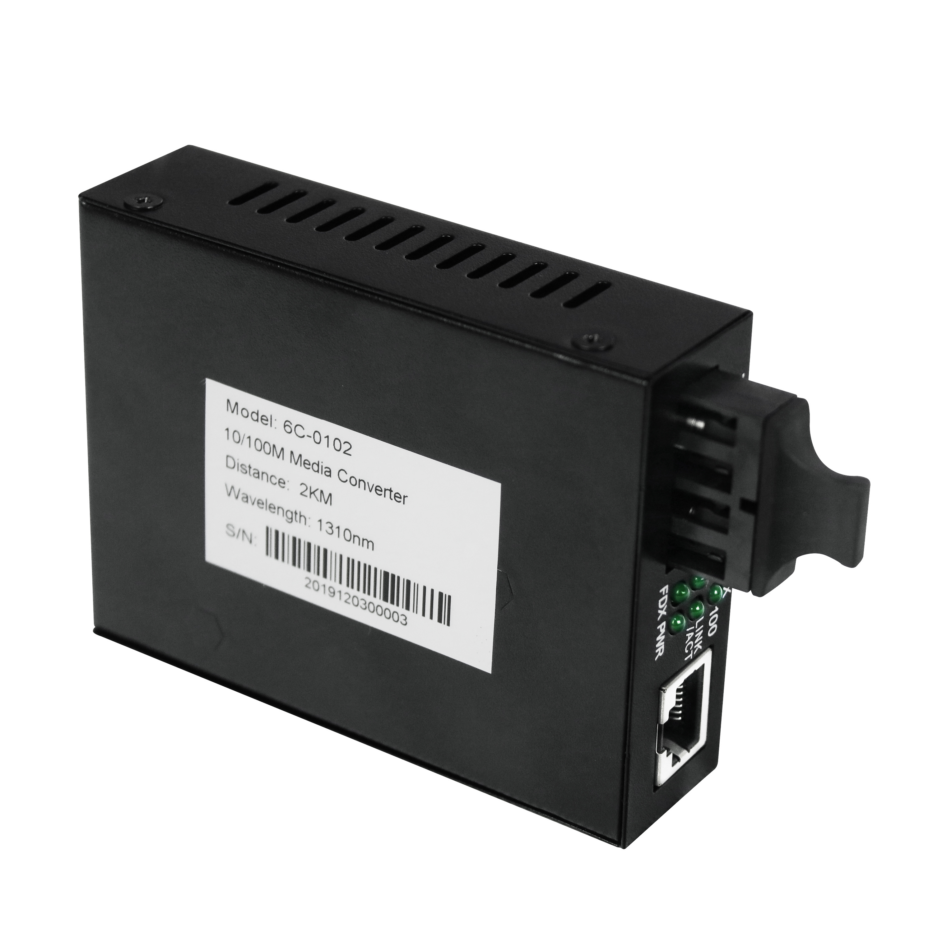 Media Converter Ethernet To Fiber Converter 10/100base-tx To 100base-fx Fiber Media Converters