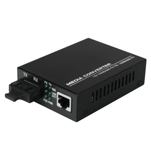 Media Converter Ethernet To Fiber Converter 10/100base-tx To 100base-fx Fiber Media Converters