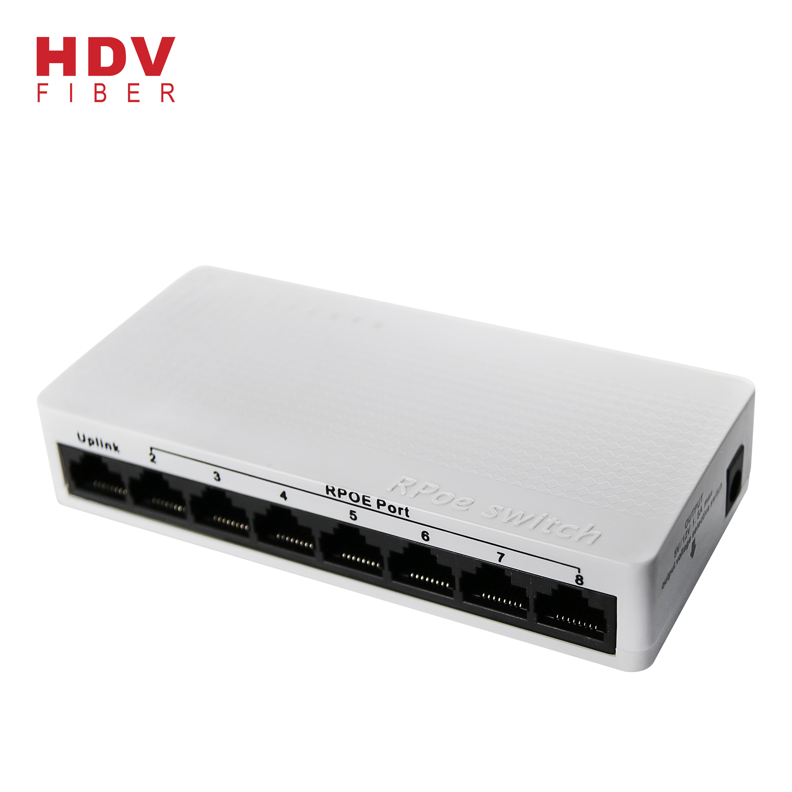 100M 8 port reverse power supply RPOE POE switch Reverse poe switch