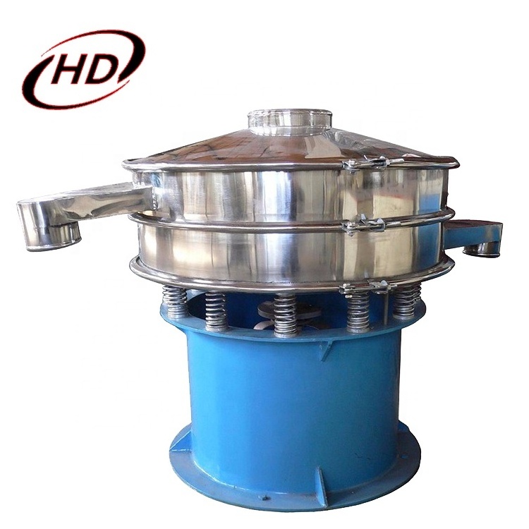 Automatic Stainless Steel One Layer Soy Sauce Rotary Vibrating Sieving Machine With CE Certificate