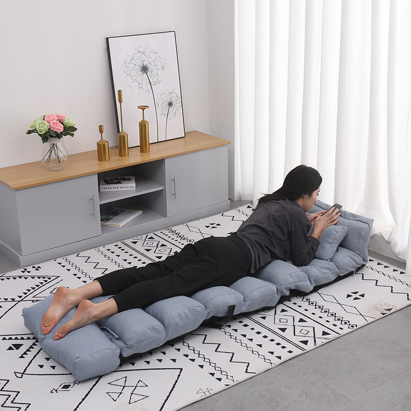 Lazy Folding Sofa Legless Tatami Bed Back Chair Bedroom Sofa Folding Chair