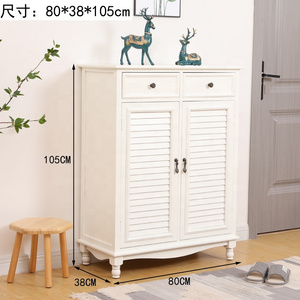 japanese shoe cabinet country style 2 door wooden shoe rack organizer cabinet