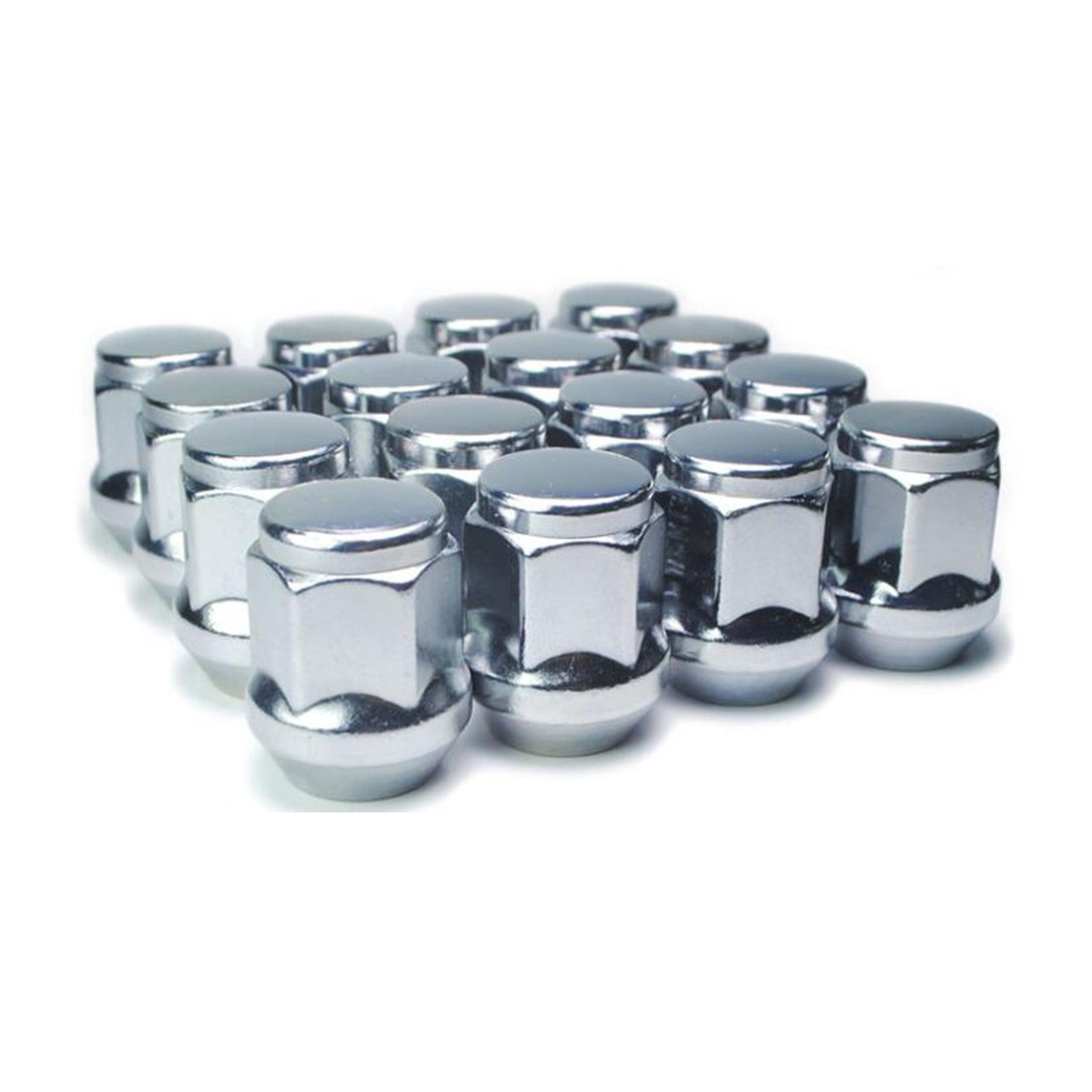 Hexagon M12x1.5 Hex Chrome Lug Wheel Lugs Nuts For Ford Toyota Honda carbon steel Tire nut