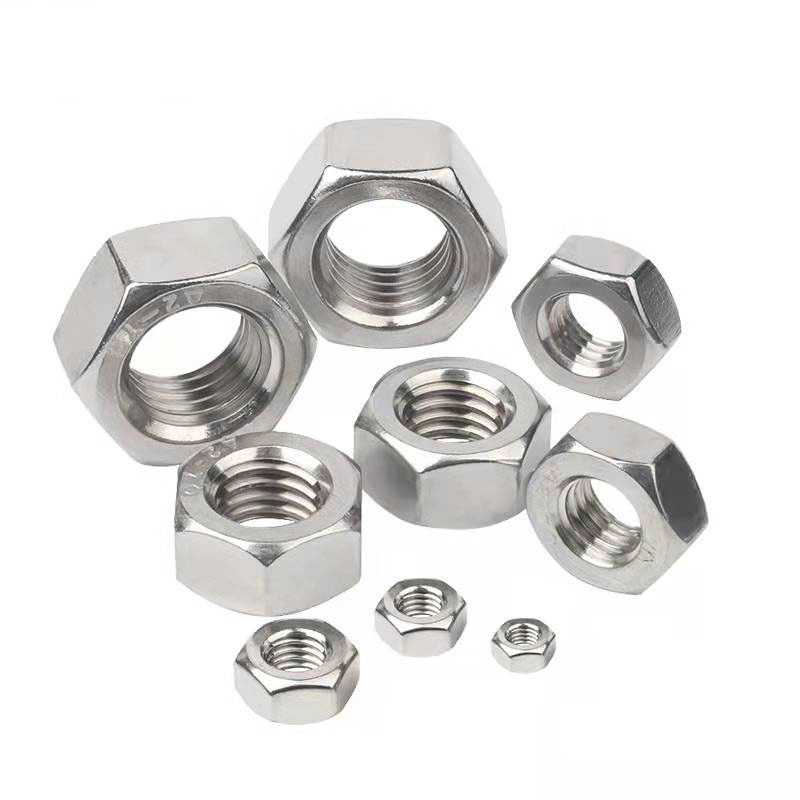 DIN934 High quality wholesale M6 M8 M10 M12 nut hexagon nuts