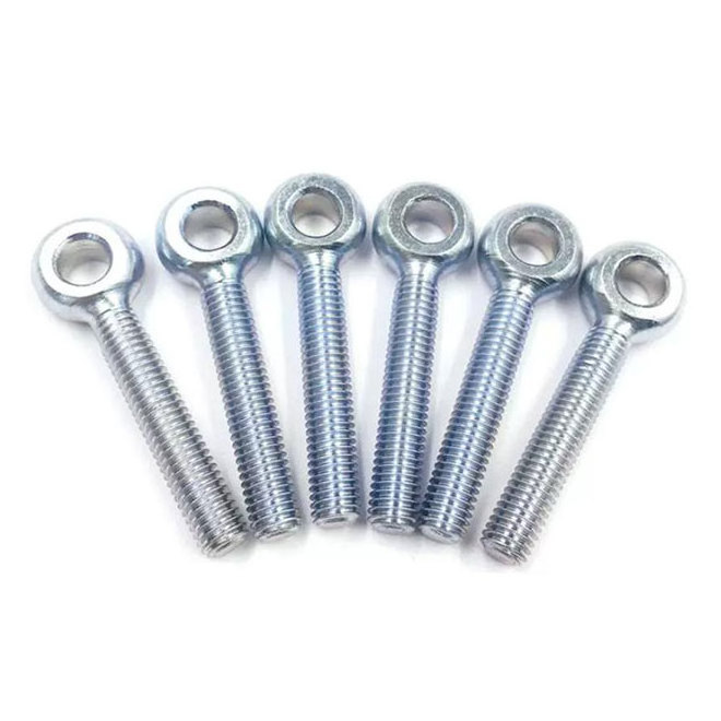 Manufacturer wholesale eyelet bolt GB798/DIN444 Lifting Eye Bolt Flat Fish Eye Swing Bolt