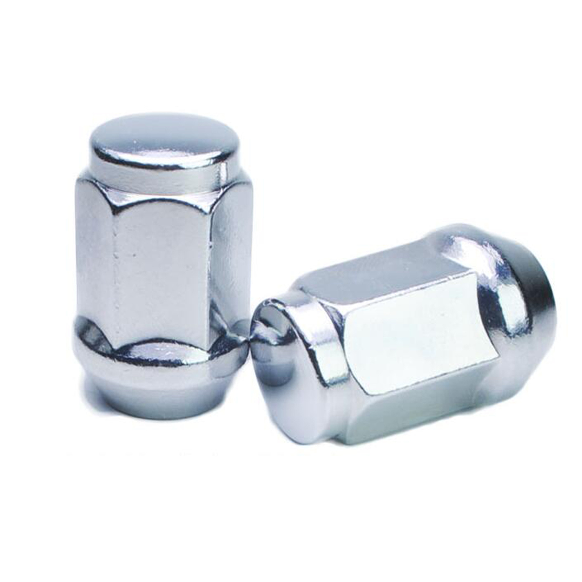 Hexagon M12x1.5 Hex Chrome Lug Wheel Lugs Nuts For Ford Toyota Honda carbon steel Tire nut