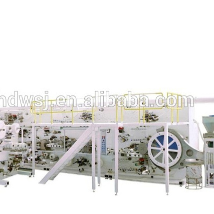 Baby Diaper Making Machine Manufacturer For HD-NK Annular Elastic U Style Baby Diaper Machine