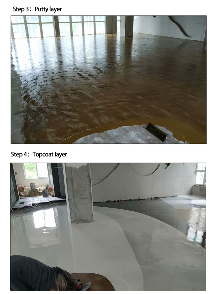 Free Sample Epoxy Resin Ab Glue Self Levelling Flooring Concrete Floor Coating Recina Epoxica Para Pisos Epoxy Paint For Floor