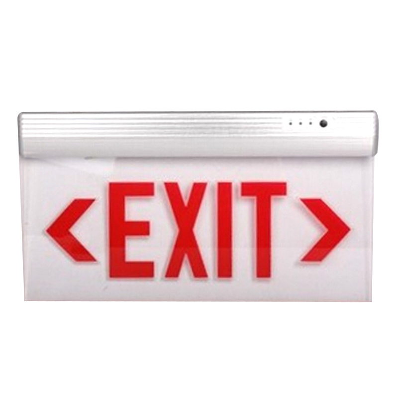 LED fire safety wall mounted emergency light  exit sign