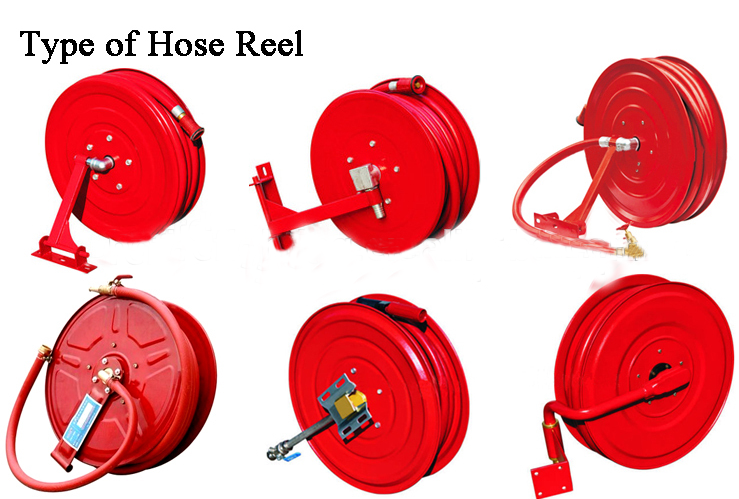 2016 new product wholesale price Fixed type/Swing Pipe Type/Swing Type Fire retractable hose reel