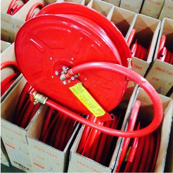 2016 new product wholesale price Fixed type/Swing Pipe Type/Swing Type Fire retractable hose reel