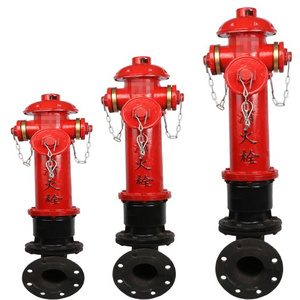 Manufacture hot sale 3 ways 4" / DN100 fire hydrant for fire fighting