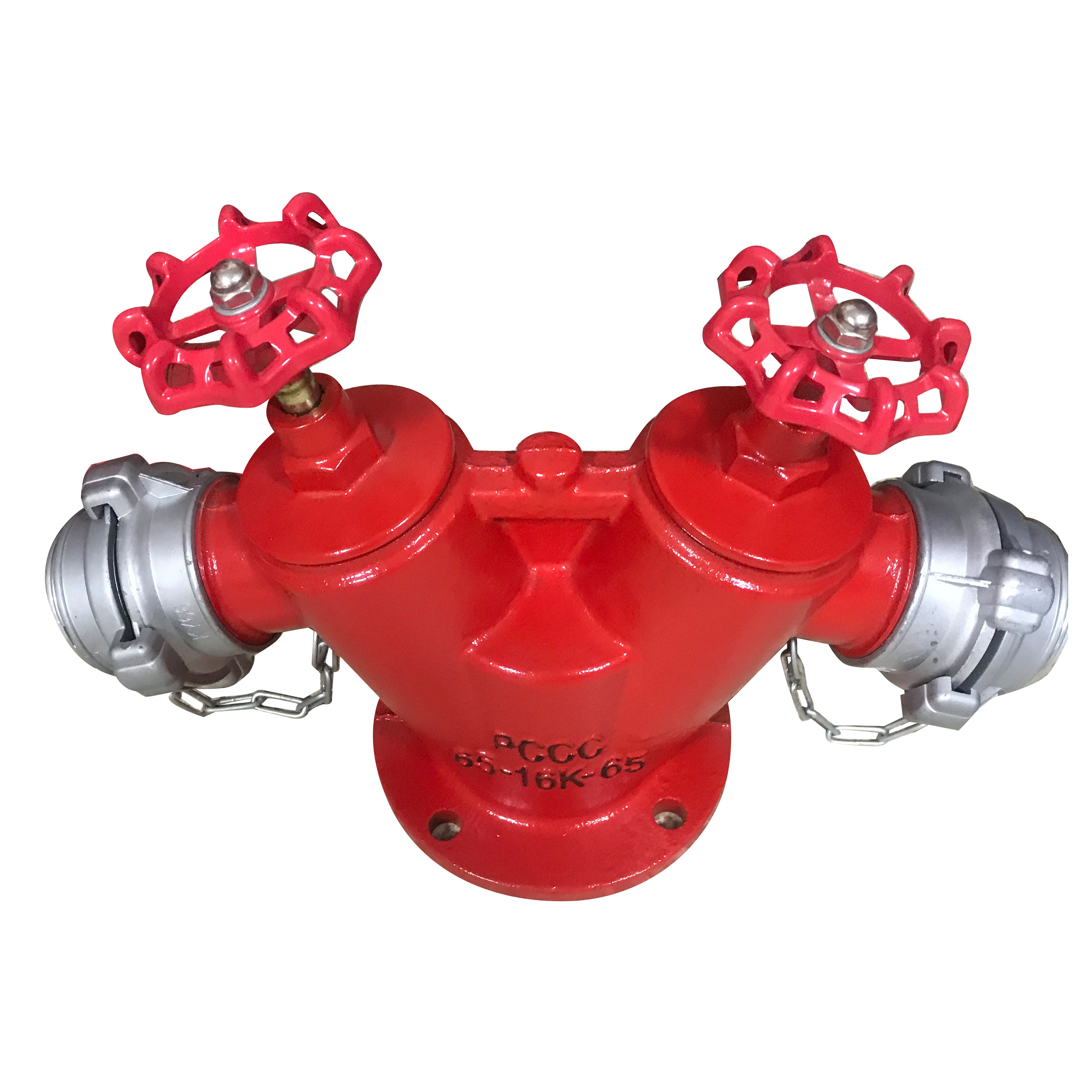 2 way breeching inlet valve