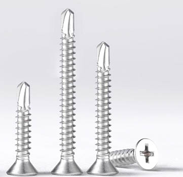 Stainless Steel Screw 316 304 Self Drilling Self-Tapping Deck Wood Thread Self-Drilling Screws