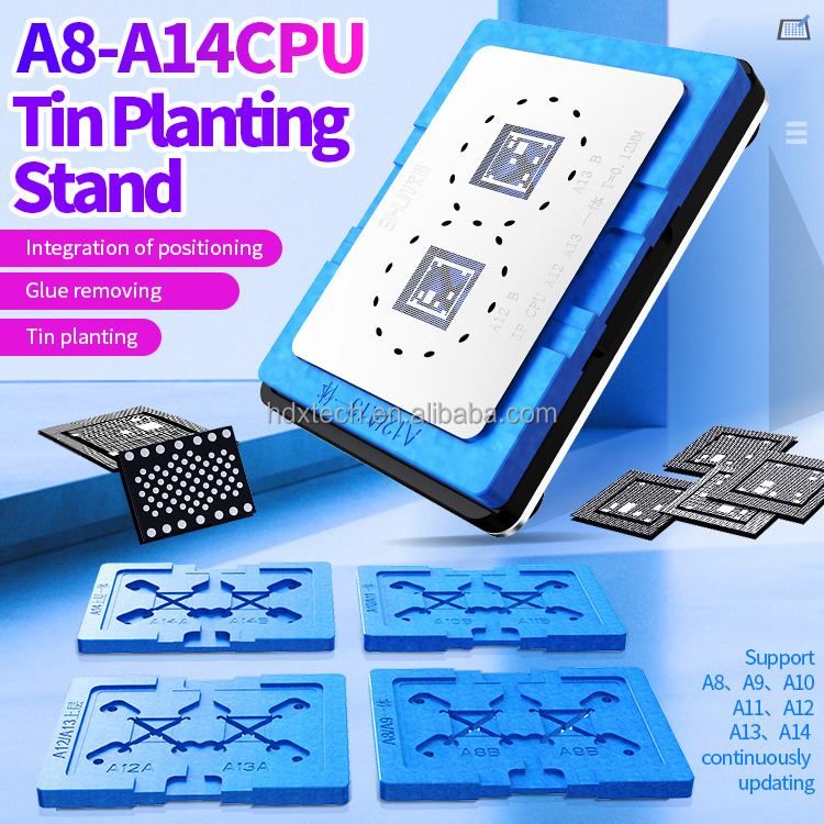 Aixun A8-A14 CPU Tin Planting Stand For Mobile Chip Repair Bga Reballing Station For Mobile Phone Repair